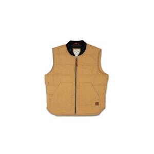 NEW IRON & RESIN men's work vest in cognac